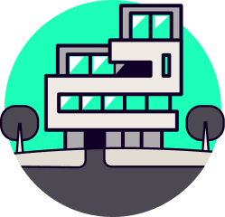 house icon representing housing loan